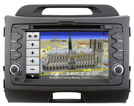 Штатна магнітола nTray 7528 KIA Sportage new (c 2010)