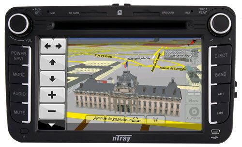 Штатная магнитола nTray 7166 VW Passat B6, Golf, Touran, Tiguan, Polo, Jetta