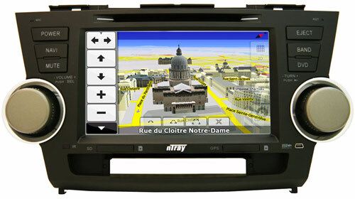 Штатна магнітола nTray 8626 Toyota Highlander (Навітел)