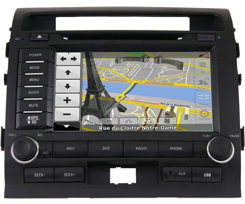 Штатна магнітола nTray 8727 Toyota Land Cruiser 200 (Навітел)