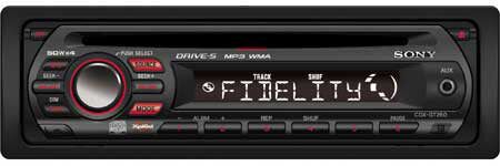 CD/MP3-ресивер Sony CDX-GT260