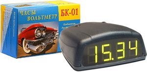 Бортовий комп'ютер Оріон БК-01 (годинник, вольтметр)