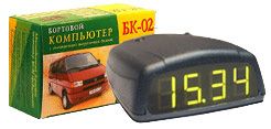 Бортовий комп'ютер Оріон БК-02 (диз, тах, годинник, вольтм, будильник)