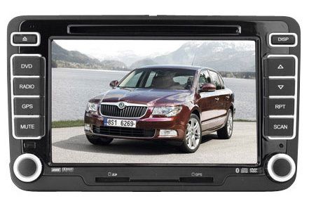 Штатна магнітола Phantom DVM-1822D HDi Skoda