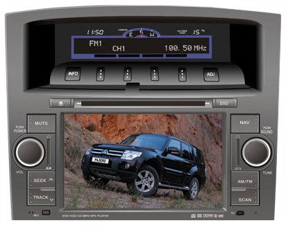 Штатная магнитола Phantom DVM-1400 HD Mitsubishi Pajero IV