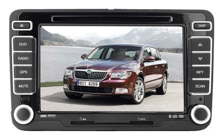 Штатная магнитола Phantom DVM-1822G HDi Skoda