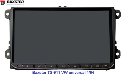 Штатная магнитола Baxster TS-911 VW universal 4/64