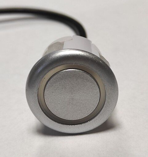 Датчик к парктронику Steel Mate серебро (короткий)