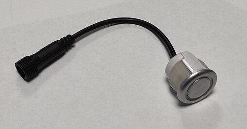 Датчик к парктронику Steel Mate серебро (короткий)
