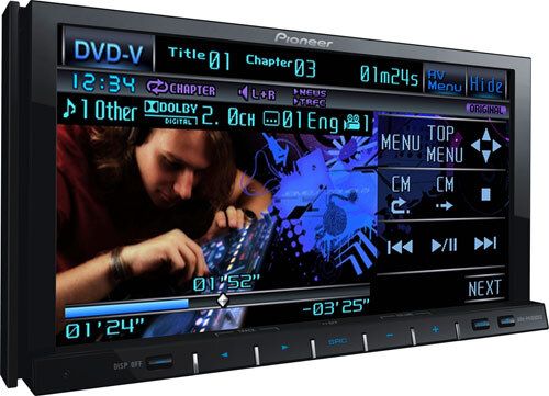 2-DIN DVD Монітор Pioneer AVH-P4100DVD