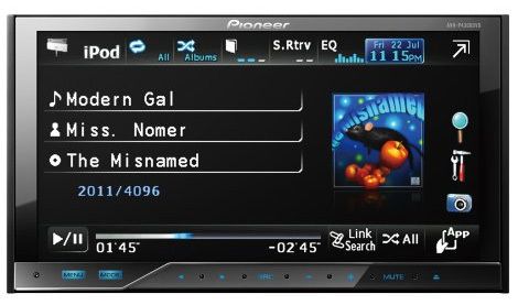 2-DIN DVD Монітор Pioneer AVH-P4300DVD