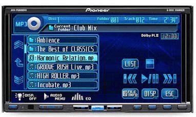 2-DIN DVD Монітор Pioneer AVH-6850DVD