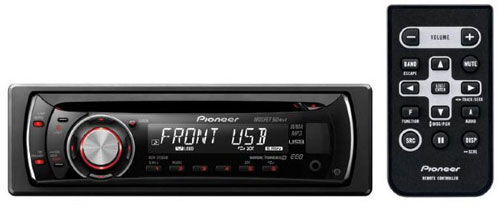 CD/MP3-ресивер Pioneer DEH-2150UB (red)