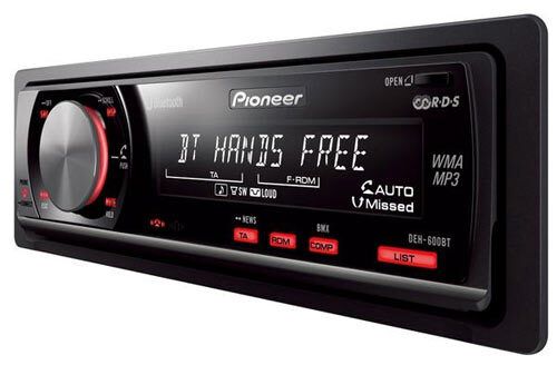 CD/MP3-ресивер Pioneer DEH-600BT