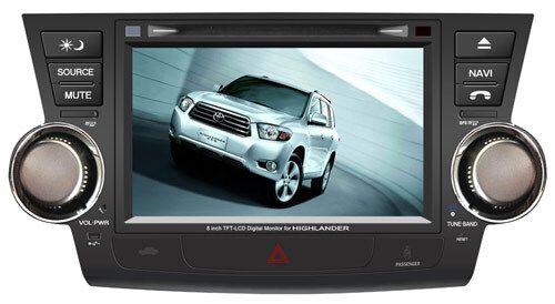 Штатная магнитола PMS Toyota Highlander