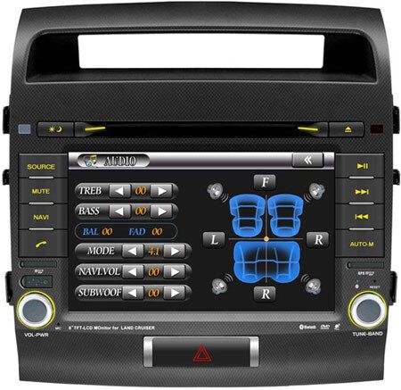 Штатная магнитола PMS Toyota LC 200