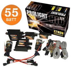 Комплект ксенонового світла Prolight 55W H4 8000K 35W