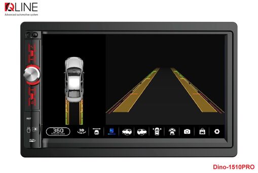 Мультимедиа 2-DIN Qline Dino-1510PRO Android 12 4/64