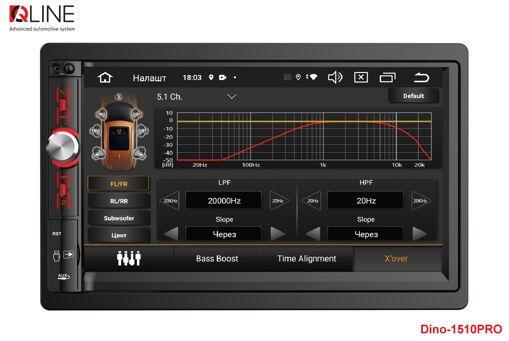 Мультимедиа 2-DIN Qline Dino-1510PRO Android 12 4/64