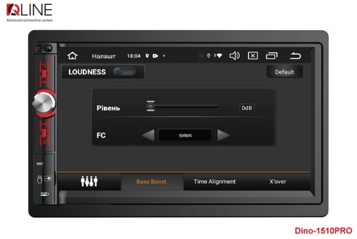 Мультимедиа 2-DIN Qline Dino-1510PRO Android 12 4/64