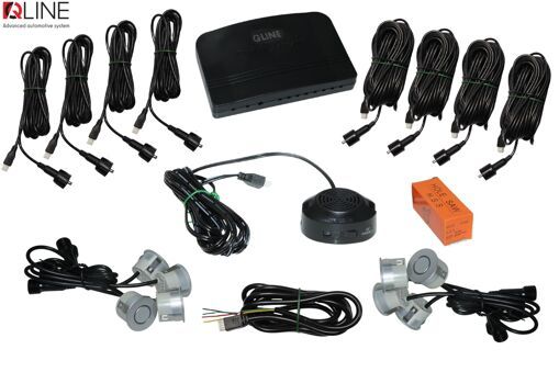 Парктронік Qline ParkSense Easy 8 сірий