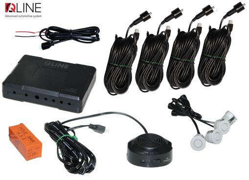 Парктронік Qline ParkSense Easy 4 білий