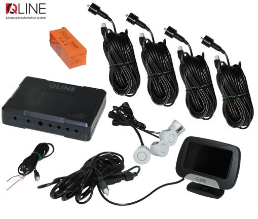 Парктронік Qline ParkSense Maxx 4 білий