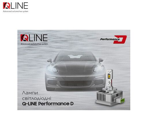 Лампи світлодіодні Qline Performance D1S 90W 6000K (2шт)