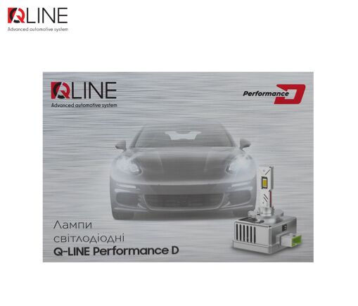 Лампи світлодіодні Qline Performance D3S 90W 6000K (2шт)