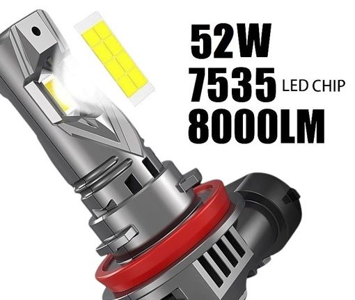 Світлодіодні лампи Qline SA (Small Active) H4 H/L 6000K (2шт)