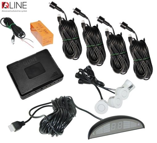 Парктронік Qline ParkSense Smart 4 білий