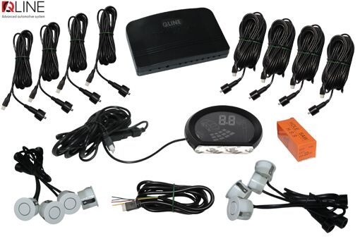 Парктронік Qline ParkSense Style 8 білий