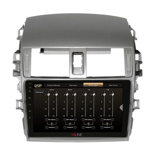 Рамка перехідна CraftAudio TOY-008N TOYOTA Corolla 2007-2013 9&quot;