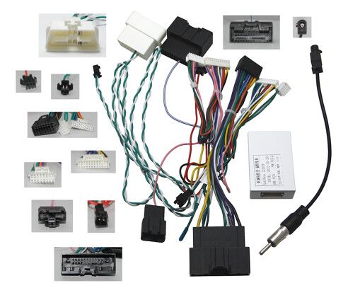 Рамка перехідна з проводкою CraftAudio FO-010N Ford Edge 2015+ high version