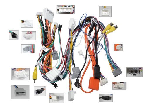 Рамка перехідна з проводкою CraftAudio INF-002N INFINITI QX60 14-16 9&quot;