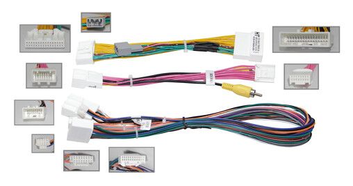 Рамка перехідна з проводкою CraftAudio INF-002N INFINITI QX60 14-16 9&quot; УЦІНКА