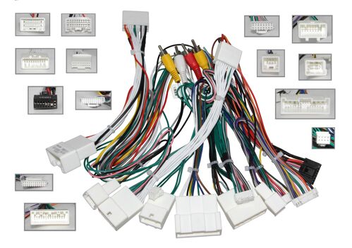 Рамка перехідна з проводкою CraftAudio TOY-010N Toyota Land Cruiser 200 07-15 (hi version) 10&quot;