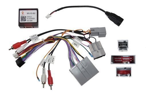 Рамка перехідна CraftAudio FO-012N FORD ESCAPE 2007-2012 Black + проводка 9&quot;