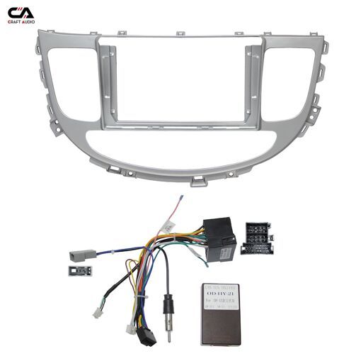 Рамка переходная CraftAudio HYU-022N Hyunday Genesis 08-13 9&quot; + проводка