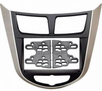 Рамка переходная Hyundai Solaris/Intro 2011 2DIN