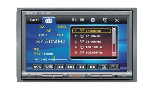 2-DIN DVD Монітор Prology MDN-2740T red (Навітел)