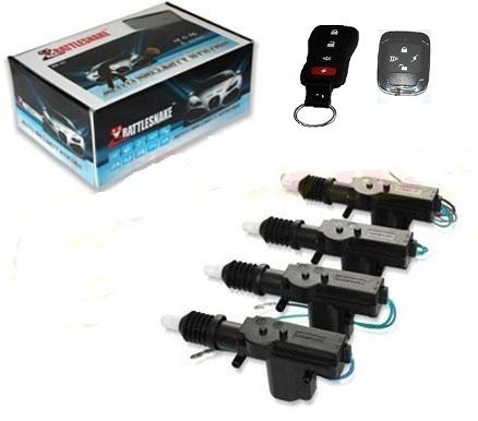 Автосигналізація RattleSnake RS-02 із центральними замками RS-10