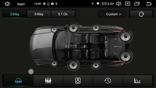 Мультимедийный центр Qline CAMR-10232 Android 12 2/32 10''