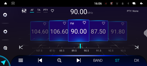 Мультимедійний центр Qline AMR-1023P11 Android 10 2/32 10'