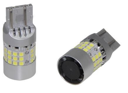 Габариты LED 7443 (W21/5W) White CANBUS (2шт)