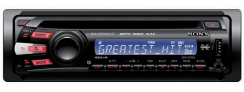 CD/MP3-ресивер Sony CDX-GT35U