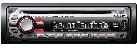 CD/MP3-ресивер Sony CDX-GT470US