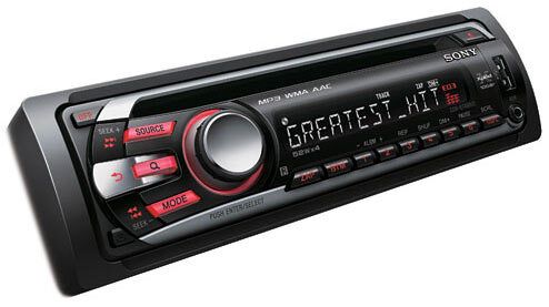 CD/MP3-ресивер Sony CDX-GT480US