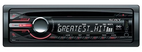 CD/MP3-ресивер Sony CDX-GT500U+флешка (4Gb)