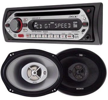 Автоаудиокомплект Sony CXS-GT2169 (CDXGT210+XSGF6932X)